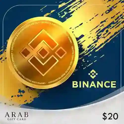 بطاقة شحن بينانس USDT بقيمة 20 دولار بطاقة شحن بينانس USDT بقيمة 20 دولار